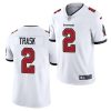Men's Tampa Bay Buccaneers #2 Kyle Trask 2021 Draft White NFL Vapor Untouchable Limited Stitched Jersey - Custom Name
