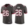 Men's Tampa Bay Buccaneers #26 Logan Ryan Grey Vapor Untouchable Limited Stitched Jersey - Custom Name