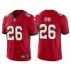 Men's Tampa Bay Buccaneers #26 Logan Ryan Red Vapor Untouchable Limited Stitched Jersey - Custom Name