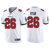Men's Tampa Bay Buccaneers #26 Logan Ryan White Vapor Untouchable Limited Stitched Jersey - Custom Name