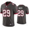 Men's Tampa Bay Buccaneers #29 Rachaad White Grey Vapor Untouchable Limited Stitched Jersey - Custom Name