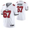 Men's Tampa Bay Buccaneers #67 Luke Goedeke White Vapor Untouchable Limited Stitched Jersey - Custom Name (=