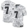 Men's Tampa Bay Buccaneers #7 Bucky Irving 2024 F.U.S.E Arctic Camo Salute to Service Limited Stitched Football Jersey - Custom Name