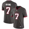 Men's Tampa Bay Buccaneers #7 Bucky Irving Grey Vapor Limited Stitched Jersey - Custom Name