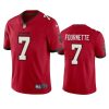 Men's Tampa Bay Buccaneers #7 Leonard Fournette Red Vapor Untouchable Limited Stitched Jersey - Custom Name (Copy)