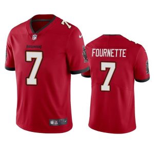 Men's Tampa Bay Buccaneers #7 Leonard Fournette Red Vapor Untouchable Limited Stitched Jersey - Custom Name (Copy)