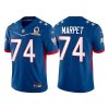 Men's Tampa Bay Buccaneers #74 Ali Marpet 2022 NFC Royal Pro Bowl Stitched Jersey - Custom Name