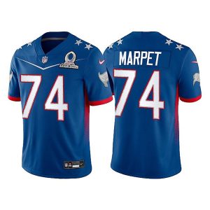 Men's Tampa Bay Buccaneers #74 Ali Marpet 2022 NFC Royal Pro Bowl Stitched Jersey - Custom Name