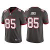 Men's Tampa Bay Buccaneers #85 Julio Jones Grey Vapor Untouchable Limited Stitched Jersey - Custom Name