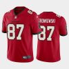 Men's Tampa Bay Buccaneers #87 Rob Gronkowski 2020 Red Vapor Untouchable Limited Stitched NFL Jerse - Custom Name