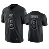 Men's Tampa Bay Buccaneers #9 Joe Tryon Black Reflective Limited Stitched Jersey - Custom Name
