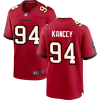 Men's Tampa Bay Buccaneers #94 Calijah Kancey Red 2023 Draft Stitched Game Jersey - Custom Name