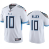 Men's Tennessee Titans #10 Brandon Allen White 2025 Vapor Untouchable Stitched Jersey - Custom Name