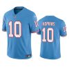 Men's Tennessee Titans #10 DeAndre Hopkins Light Blue 2023 F.U.S.E. Vapor Limited Throwback Stitched Football Jersey - Custom Name