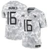 Men's Tennessee Titans #16 Treylon Burks 2024 F.U.S.E Arctic Camo Salute to Service Limited Stitched Football Jersey - Custom Name