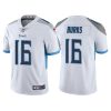 Men's Tennessee Titans #16 Treylon Burks White Vapor Untouchable Stitched Jersey - Custom Name