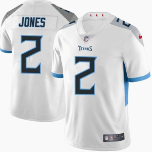 Men's Tennessee Titans #2 Julio Jones White Vapor Untouchable NFL Stitched Jersey - Custom Name