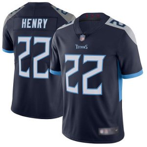 Men's Tennessee Titans #22 Derrick Henry Light Blue New 2018 Vapor Untouchable Limited Stitched Jersey1 - Custom Name