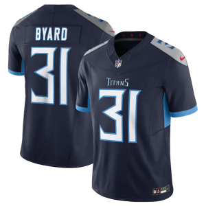 Men's Tennessee Titans #31 Kevin Byard Navy 2023 F.U.S.E Vapor Untouchable Stitched Jersey - Custom Name