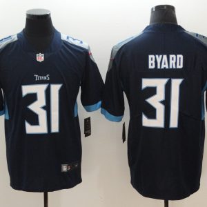 Men's Tennessee Titans #31 Kevin Byard Navy New 2018 Vapor Untouchable Limited Stitched Jersey - Custom Name