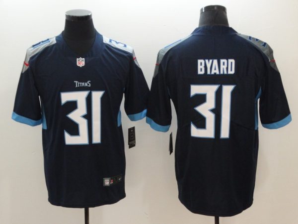 Men's Tennessee Titans #31 Kevin Byard Navy New 2018 Vapor Untouchable Limited Stitched Jersey - Custom Name