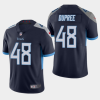 Men's Tennessee Titans #48 Bud Dupree Navy Vapor Untouchable NFL Stitched Jersey - Custom Name