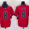 Men's Tennessee Titans #8 Will Levis Red Vapor Untouchable Stitched Jersey - Custom Name