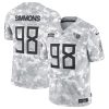 Men's Tennessee Titans #98 Jeffery Simmons 2024 F.U.S.E Arctic Camo Salute to Service Limited Stitched Football Jersey - Custom Name