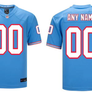 Men's Tennessee Titans ACTIVE PLAYER Custom Light Blue Stitched Football Jersey - Custom Name