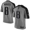 Men's Tennessee Titans Active Player Custom Gray Stitched Football Jersey - Custom Name