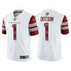 Men's Washington Commanders #1 Jahan Dotson White Vapor Untouchable Stitched Football Jersey - Custom Name
