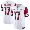 Men's Washington Commanders #17 Terry McLaurin 2023 F.U.S.E. With John Madden Patch Vapor Limited Stitched Football Jersey - Custom Name