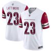 Men's Washington Commanders #23 Marshon Lattimore White 2024 F.U.S.E. Vapor Limited Stitched Football Jersey - Custom Name