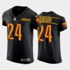 Men's Washington Commanders #24 Antonio Gibson Black Elite Stitched Jersey - Custom Name