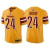 Men's Washington Commanders #24 Antonio Gibson Gold Vapor Untouchable Stitched Football Jersey - Custom Name