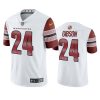Men's Washington Commanders #24 Antonio Gibson White Vapor Untouchable Stitched Football Jersey - Custom Name