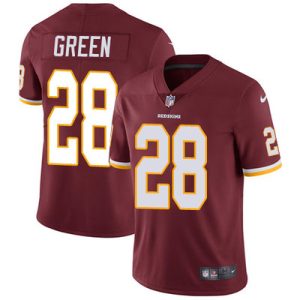 Men's Washington Commanders #28 Darrell Green Red Vapor Untouchable Limited Stitched Jersey - Custom Name