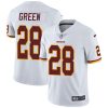 Men's Washington Commanders #28 Darrell Green White Vapor Untouchable Limited Stitched Jersey - Custom Name