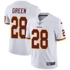 Men's Washington Commanders #28 Darrell Green White Vapor Untouchable Limited Stitched Jersey - Custom Name