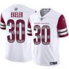 Men's Washington Commanders #30 Austin Ekeler White Vapor Limited Stitched Football Jersey - Custom Name