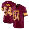Men's Washington Commanders #54 Bobby Wagner Burgundy Vapor Limited Stitched Football Jersey - Custom Name