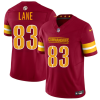 Men's Washington Commanders #83 Jaylin Lane Burgundy 2025 Draft F.U.S.E. Vapor Limited Stitched Football Jersey - Custom Name