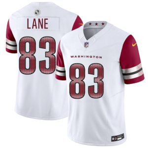 Men's Washington Commanders #83 Jaylin Lane White 2025 Draft F.U.S.E. Vapor Limited Stitched Football Jersey - Custom Name