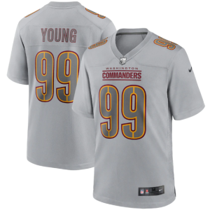 Men's Washington Commanders #99 Chase Young Olive 2022 Salute To Service Limited Stitched Jersey - Custom Name