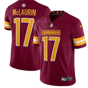 Men's Washington Commanders ACTIVE PLAYER Custom 2022 Burgundy Vapor Stitched Jersey - Custom Name