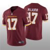 Men's Washington Football Team #17 Terry McLaurin Red NFL Vapor Untouchable Limited Stitched Jersey - Custom Name