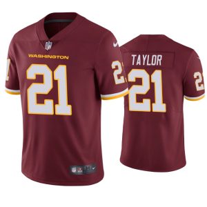 Men's Washington Football Team #21 Sean Taylor Red NFL Vapor Untouchable Limited Stitched Jersey - Custom Name