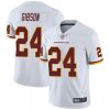 Men's Washington Football Team #24 Antonio Gibson White Vapor Untouchable Limited Stitched Jersey - Custom Name