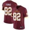 Men's Washington Football Team #82 Logan Thomas Red Vapor Untouchable Limited Stitched Jersey - Custom Name