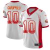 Nike 49ers #10 Jimmy Garoppolo White Men's Stitched NFL Limited Rush Drift Fashion Jersey - Custom Name